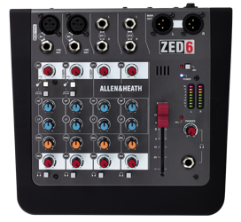 Allen & Heath ZED6