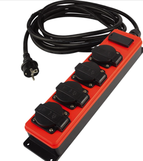 CSE_220v_16amp_verleng kabel_verdeelblok