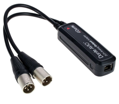 Dante AVIO 2 xlr out