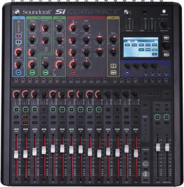 soundcraft SI Compact 16 digitale mixer